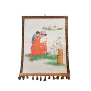 Mongolian Felt wall art 